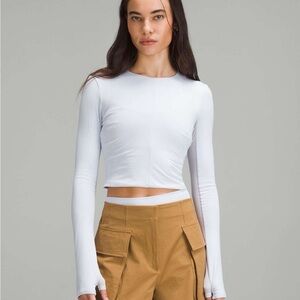 Lululemon Tight-Fit Lined Long-Sleeve Shirt
Blissful Blue